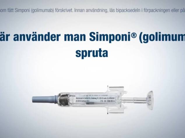 Simponi - Utbildning - Förfylld spruta