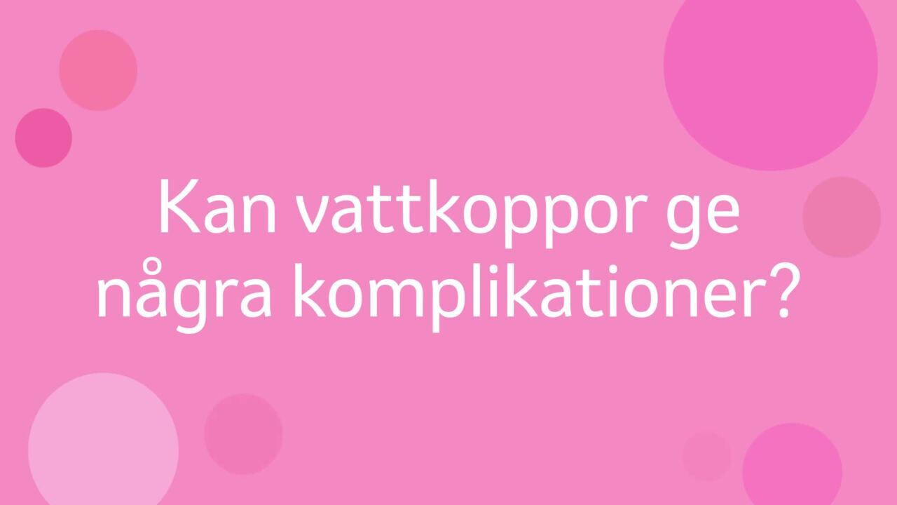 Kan vattkoppor ge några komplikationer?