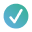 green checkmark