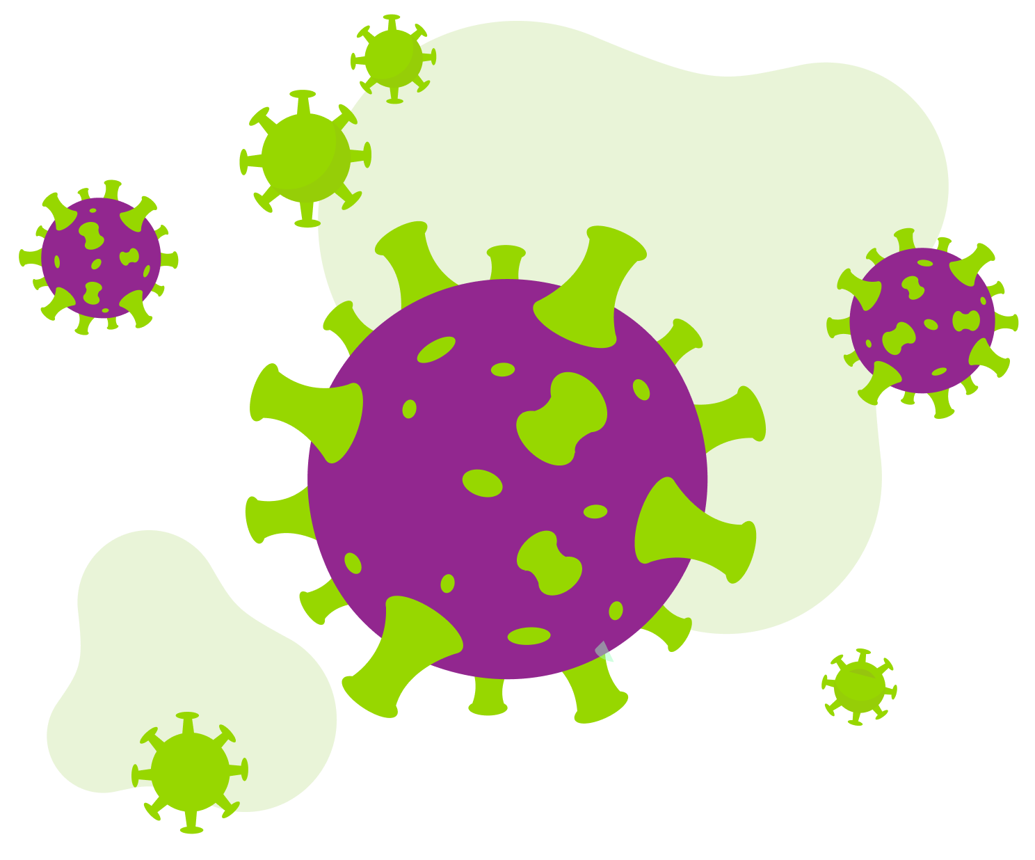 Cytomegalovirus (CMV) - illustration