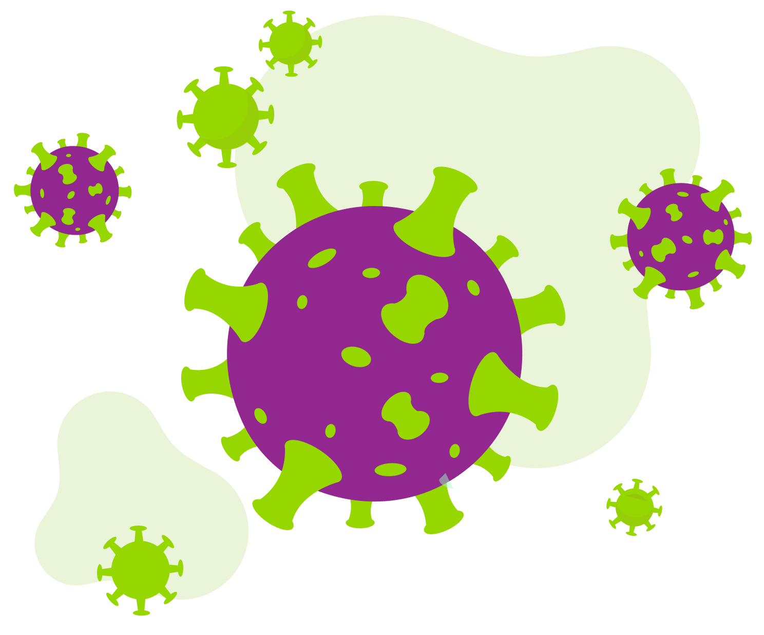 Cytomegalovirus (CMV) - illustration